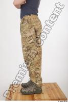Soldier in American Army Military Uniform 0068
